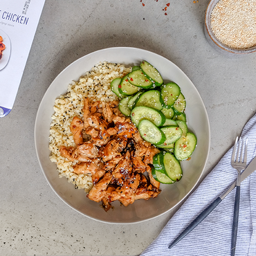Healthy BBQ Chicken Bowl