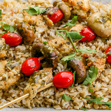 Cilantro Lime Skewers